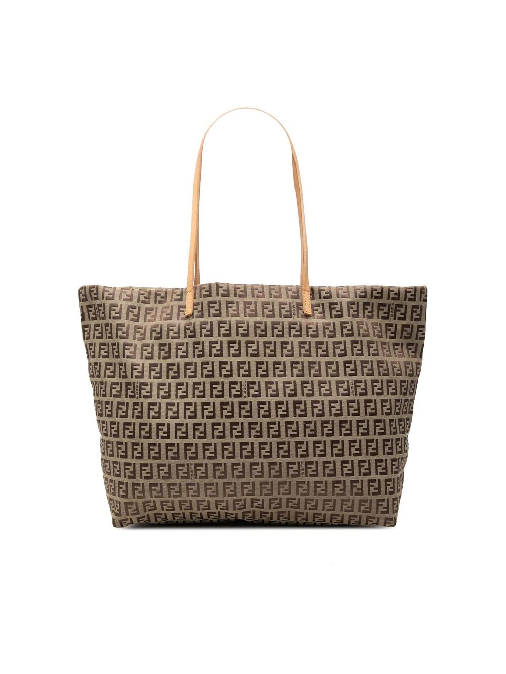 Fendi Zucchino Canvas Tote Pre-Loved #299888F63B